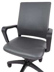 Офисное кресло CHAIRMAN 606 ЭКО, экокожа, серый
